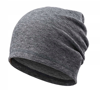 Czapka Beanie do biegania szara RLSFV UNISEX