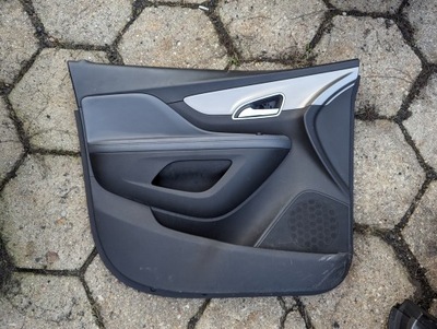 FORRO DE PUERTA IZQUIERDO PARTE DELANTERA DELANTERO CUERO OPEL MOKKA A 12-16 94516334  