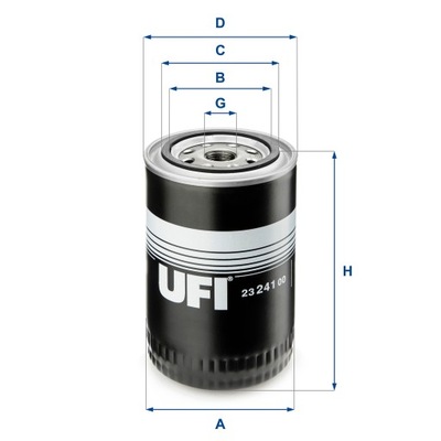 UFI 23.241.00 FILTRAS ALYVOS 