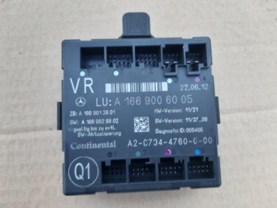 Модуль двері правий перед mercedes ml 166 a166906005 фото №1