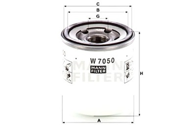 MANN-FILTER ФИЛЬТР МАСЛА CITROEN JUMPER FIAT DUCATO FORD MONDEO V