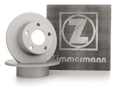 DISCS ZIMMERMANN REAR - MERCEDES 190 W201 258MM  