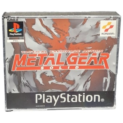 Metal Gear Solid Playstation 1 PS1 Sony PlayStation (PSX) + Silent Hill #3