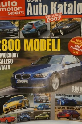 SAMOCHODY ŚWIATA 2007 NOWY AUTO KATALOG