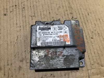 Модуль датчик подушка безпеки peugeot 307 9654491180 фото №1