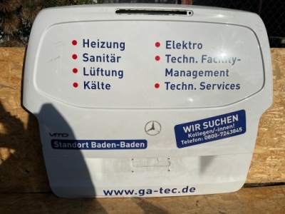 Крышка багажника задняя задняя mercedes v klasa w447 vito фото №1