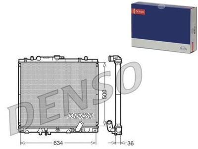 DENDRM45020 RADIATEUR DE MOTEUR (MANUALNA) MITSUBISH - milautoparts-fr.ukrlive.com