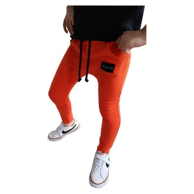 Spodnie Despacito basic orange 92