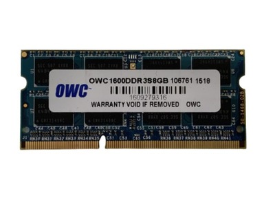 Ram OWC 8GB 1600MHZ DDR3 RAM666