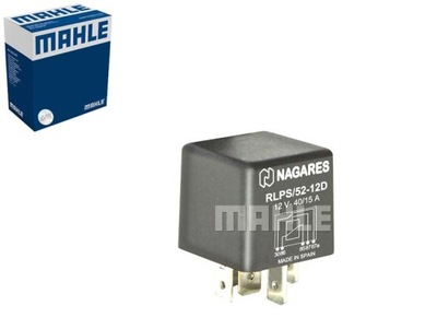 Реле тока pracy v a 40a 12v liczba biegunów 5szt. mahle фото №1