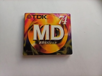 MiniDisc MD TDK MD-74 nowy 1szt-