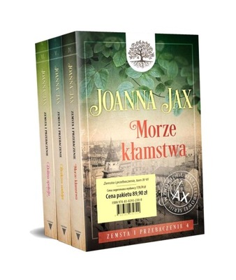 ZEMSTA I PRZEBACZENIE. TOM 4-6 JOANNA JAX