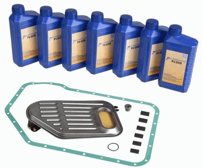 FILTRO JUEGO PARA CAMBIO ACEITES ZF 5HP19 RESTYLING AUDI VAG  