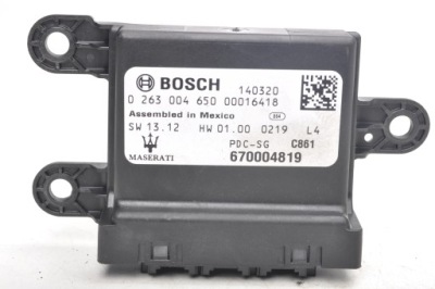 Maserati ghibli iii модуль pdc парктронік 670004819 фото №1