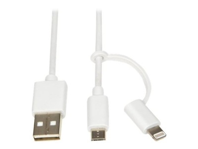 IBOX KABEL USB 2w1 DO ŁADOWANIA MICRO USB / IPHONE