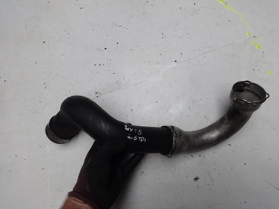 Vw multivan t5 03-09r 2.5 tdi труба интеркулер фото №1