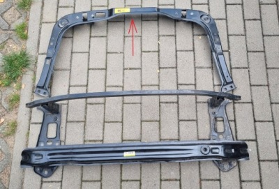 Pas верхній балка бампера діодний міст mini cooper r55 r56 r57 r58 r59 lift фото №1