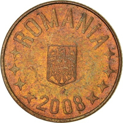 Moneta, Rumunia, 5 Bani, 2008