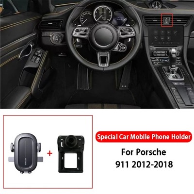 SOPORTE AUTO AL TELÉFONO KOMORKOWY PARA PORSCHE PARAMERA CAYENNE 911 718 MACAN CAYENNE  