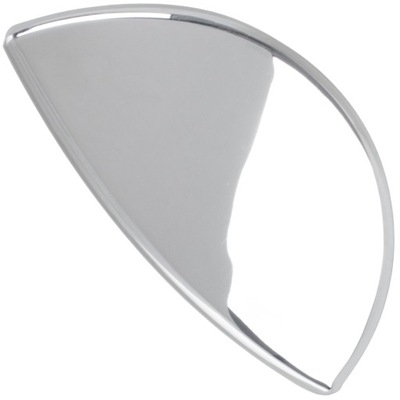 Mini r57 r58 заглушка розпилювача ліва хром фото №1