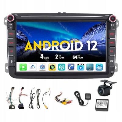 RADIO GPS ANDORID SKODA YETI ROOMSTER SUPERB 64GB  