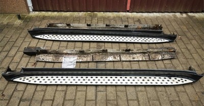 Mercedes ml w164 порог пороги левый i правый комплект + крепления фото №1