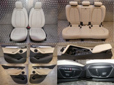 Bmw x2 f39 обивка сиденья заднее сиденье обшивки туннель oyster фото №1