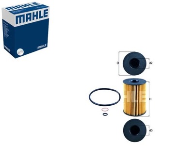 FILTER OILS BMW MAHLE  