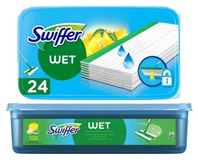 Wkład do mopa płaski Swiffer 2x24=48 szt