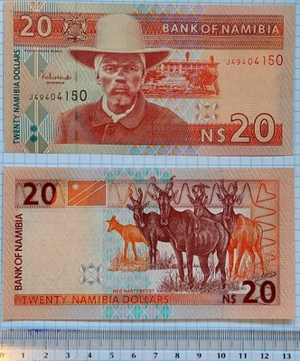 108. Banknot Namibia 20$ 2006r. UNC