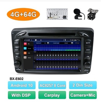 RADIO ANDROID DVD GPS MERCEDES CLK/W209/W203/W208  