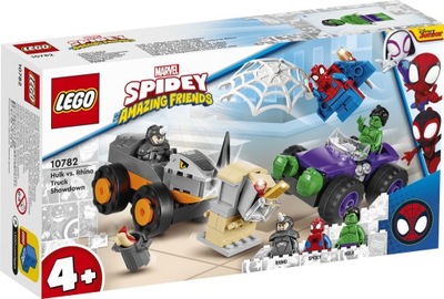 LEGO Spidey Hulk kontra Rhino starcie 10782