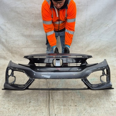 Honda civic x бампер перед передній фото №1