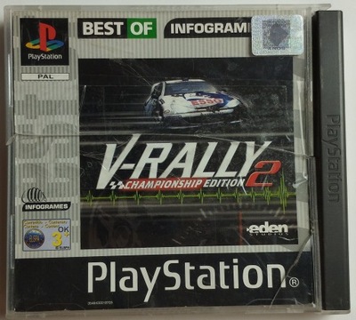 Gra PS1 V-Rally 2 Sony PlayStation (PSX)