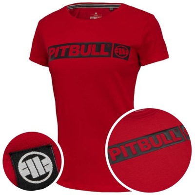 Damska Koszulka Pitbull T-Shirt Nadruk Pit Bull_S