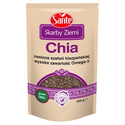 Sante nasiona Chia - szałwia hiszpańska 250g