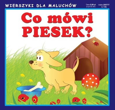 CO MÓWI PIESEK? RYMOWANKI DLA MALUCHÓW