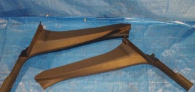 Audi q3 rs s-line обивка порог правый  черная фото №1