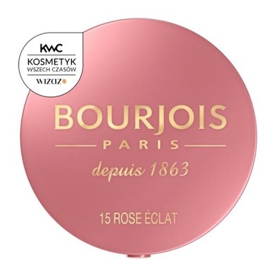 Róż do policzków prasowany różowy Bourjois S0560711 33 Lilas d’Or 2,5 g