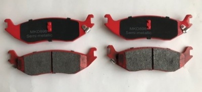 Тормозные колодки тормозные задняя dodge ram 1500 pick-up 02-06 фото №1