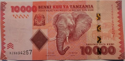 10000 szylingów Tanzania