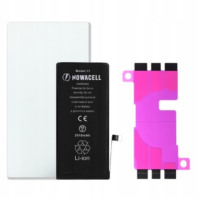 Bateria do iPhone 11 Większa Pojemność 3510 mAh NOWACELL