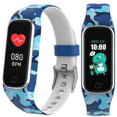 Smartband DENVER opaska dla dzieci SPORTOWA blue