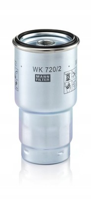 MANN-FILTER MANN-FILTER WK 720/2 X FILTRO COMBUSTIBLES  