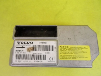 Модуль датчик подушка безпеки volvo v70 0285001456 nr987 фото №1