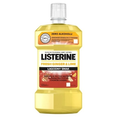 Listerine Fresh Ginger & Lime Płyn 500 ml