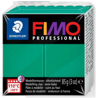 Fimo Professional MASA 85g ZIELEŃ MORSKA 8004-500