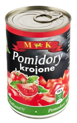 MK POMIDORY KROJONE 400G