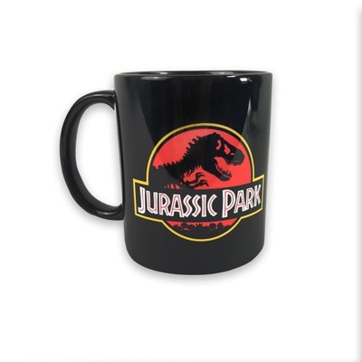 JURASSIC PARK: JURASSIC PARK (LOGO) BLACK POD KUBEK