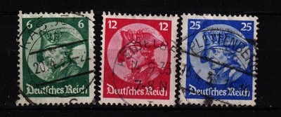 DEUTSCHES REICH Mi 479-481 kas.